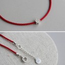 Bracelet en cordon pour femme avec pierre 4