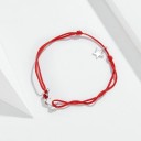 Bracelet en cordon pour femme avec poisson et étoile 5