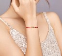 Bracelet en cordon pour femme avec poisson 2