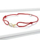 Bracelet en cordon pour femme avec poisson 3
