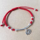 Bracelet en cordon pour femme lotus 1