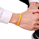 Bracelet en cordon pour homme 4mm ajustable 16-28cm Design moderne pour homme Avec un cordon de qualité pour un port quotidien 2