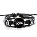 Bracelet en cuir multi-couches 2
