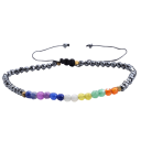 Bracelet en perles des sept chakras 1