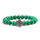 Bracelet en perles patte de chien 1