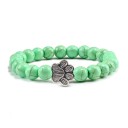 Bracelet en perles patte de chien 3