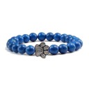 Bracelet en perles patte de chien 5