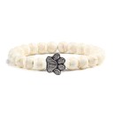Bracelet en perles patte de chien 8