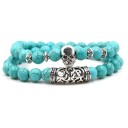 Bracelet en perles pour femmes 2 pcs H98 8