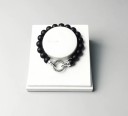 Bracelet en perles pour femmes avec anneau 2