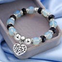 Bracelet en perles pour femmes avec cœur H349 1