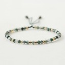 Bracelet en perles pour femmes en agate 1