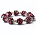 Bracelet en perles pour femmes en grenat 1