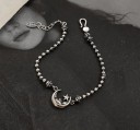 Bracelet en perles pour femmes lune avec étoile 2