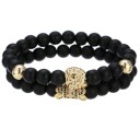 Bracelet en perles pour homme 2 pcs H514 4