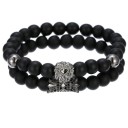 Bracelet en perles pour homme 2 pcs H514 4