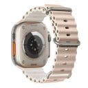 Bracelet en silicone 38 mm 40 mm 41 mm pour Apple Watch Bracelet étanche avec boucle en titane Boucle réglable et fermeture 27