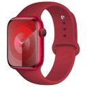 Bracelet en silicone pour Apple Watch Series 9 8 7 6 5 4 3 SE Ultra 2 38 mm - 40 mm - 41 mm M-L Étanche, bracelet en caoutchouc souple pour un port confortable toute la journée 34