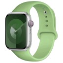 Bracelet en silicone pour Apple Watch Series 9 8 7 6 5 4 3 SE Ultra 2 38 mm - 40 mm - 41 mm M-L Étanche, bracelet en caoutchouc souple 39