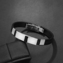 Bracelet en silicone pour homme H629 6