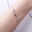 Bracelet féminin avec lune et étoiles 5