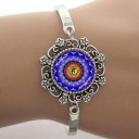 Bracelet femme avec mandala H584 15