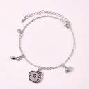 Bracelet Femme avec Pendentifs H300 5