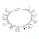 Bracelet femme avec pendentifs P131 1