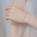 Bracelet Femme avec Pierre de Lune H107 4