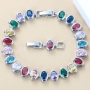 Bracelet Femme avec Pierres P127 13