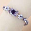 Bracelet femme avec zircon 10