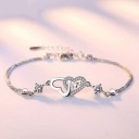 Bracelet Femme Cœurs Liés 1