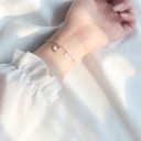 Bracelet Femme Lune avec Étoiles 2