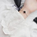 Bracelet fin pour femme avec agate 2