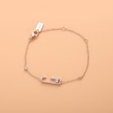 Bracelet fin pour femme avec des pierres 3