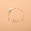Bracelet fin pour femme avec des pierres 4