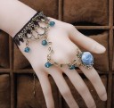 Bracelet gothique pour femme avec bague 2