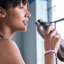 Bracelet intelligent avec vibrations et connexion Bluetooth LED au téléphone Suivi de l'activité du sommeil Application Notifications Tracker de fitness 2