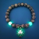 Bracelet lumineux pour femmes avec lotus 6