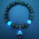 Bracelet lumineux pour femmes avec lotus 9