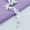 Bracelet massif pour femme avec dragon chinois 4