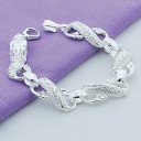 Bracelet massif pour femme avec dragon chinois 6