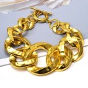 Bracelet massif pour femme avec fermoir américain 3