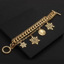 Bracelet massif pour femme cerf 2