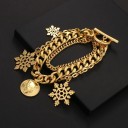 Bracelet massif pour femme cerf 4