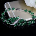 Bracelet massif pour femmes avec pierres 6