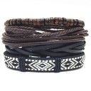 Bracelet multi-couches 4 pcs 18
