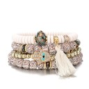 Bracelet multi-couches pour femmes 4 pièces 5