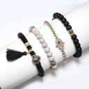 Bracelet multi-couches pour femmes 4 pièces 1