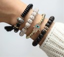Bracelet multi-couches pour femmes 4 pièces 3